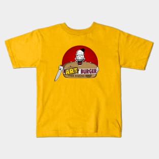 Art the Clown Burger Kids T-Shirt